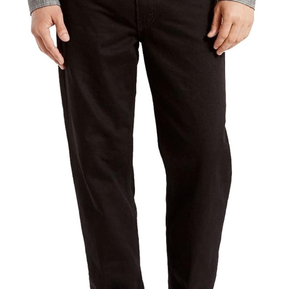 NWT Levi’s 550™ Black Relaxed Fit Mens Jeans Size 44X32 - Picture 9 of 9